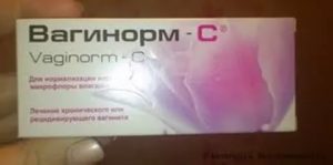 Вагинорм во время месячных