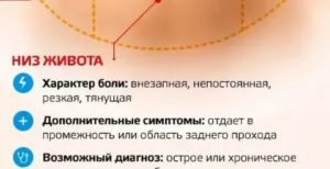 Боль в низу живота после ультразвука