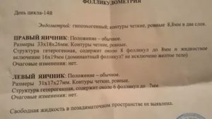 На 15 день цикла фолликул 25 мм, эндометрий 8!