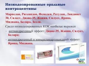 Переход с Жанин на Ригевидон