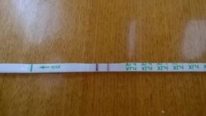 Тесты положительные, начались месячные