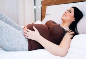 Сильная боль в боку на 6 месяце беременности