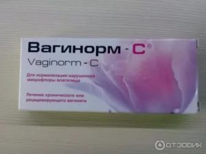 Вагинорм во время месячных
