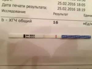 Тест положительный, хгч отрицательный, пришли месячные