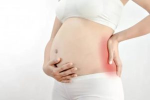 Повышенная температура и покалывание в левом боку при беременности
