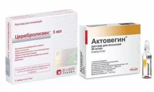 Цераксон, актовегин, церебролизат можно ли их одновременно колоть, дозы, сроки
