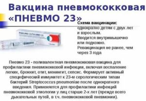 Прививки после пневмонии?