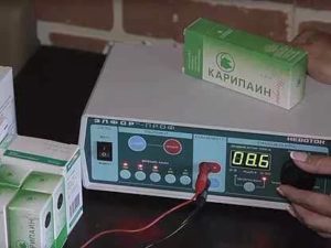 Аппарат для электрофореза с прозерином в домашних условиях