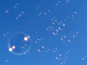 Пузырьки на небе