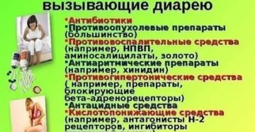 Как аызвать диарею?