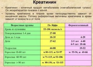 Анализ мочи повышен креатинин